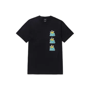 HUF T-Shirts Men Black
