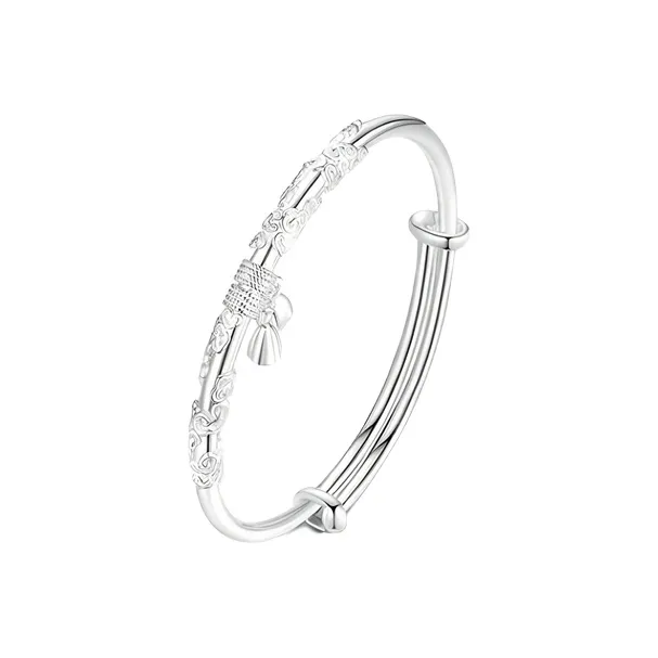 BMK S999 Fine Silver Bangles Women's-0