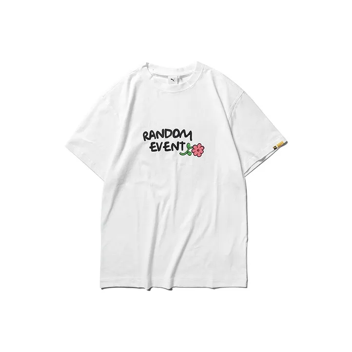 PUMA x Randomevent T Shirt Unisex White-0