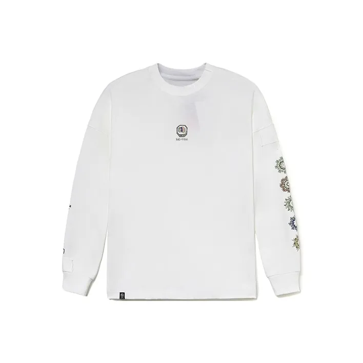 LiNing Basketball Collection T Shirt Men's White-0