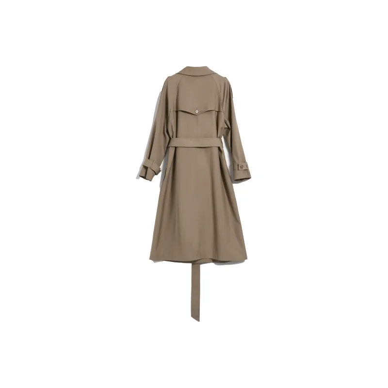 Mambe Trench Coat Women's Khaki-1