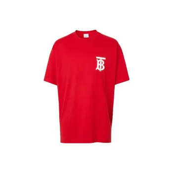 Burberry T-Shirts Men Red
