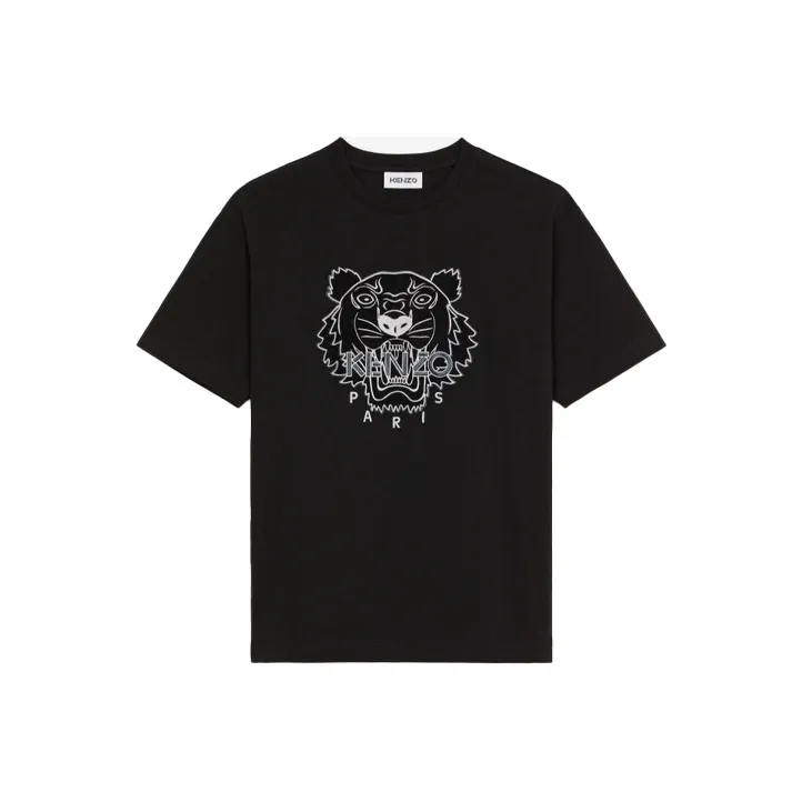 KENZO Classic Tiger Head T Shirt Men's Black-0