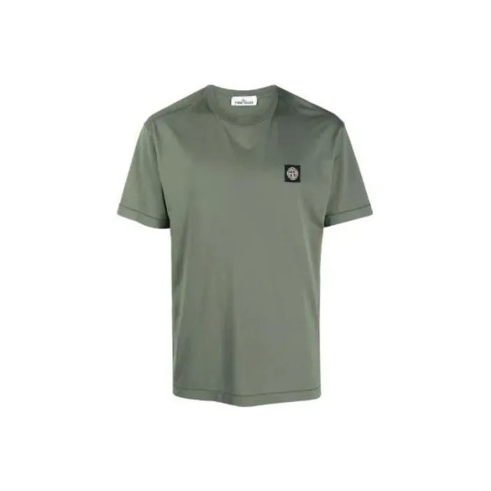 STONE ISLAND Compass Patch Crewneck T Shirt-0