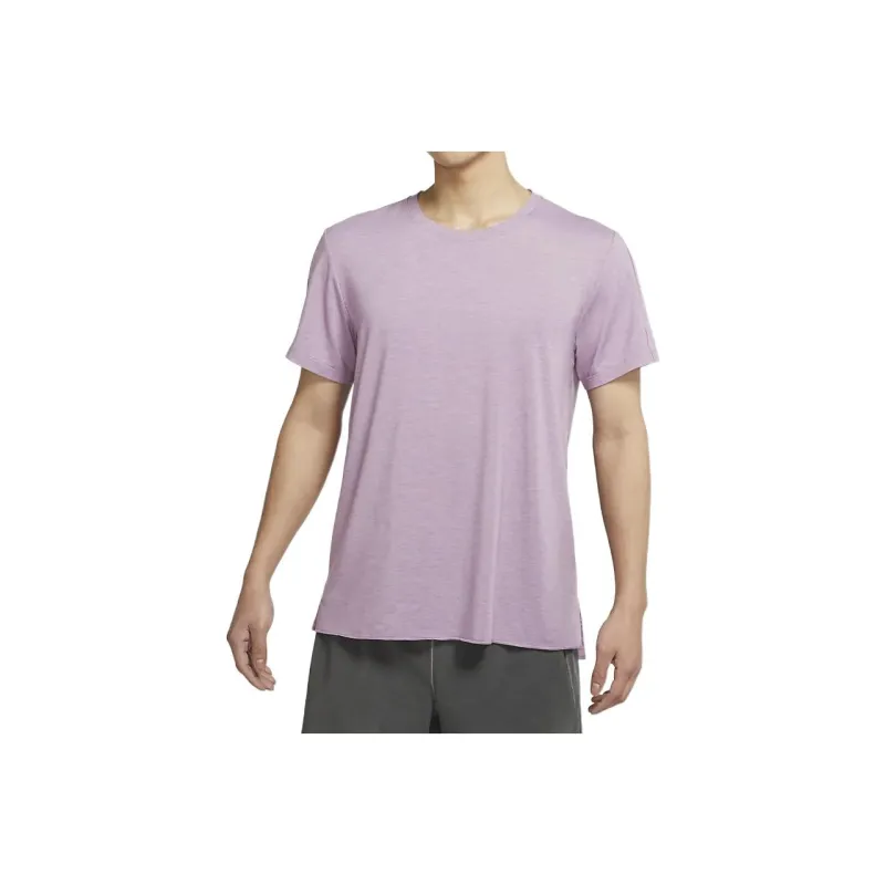 Nike T Shirts Men Pink Purple-0