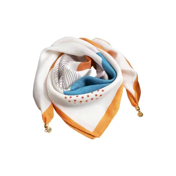 15 MINS Silk Scarves Women's