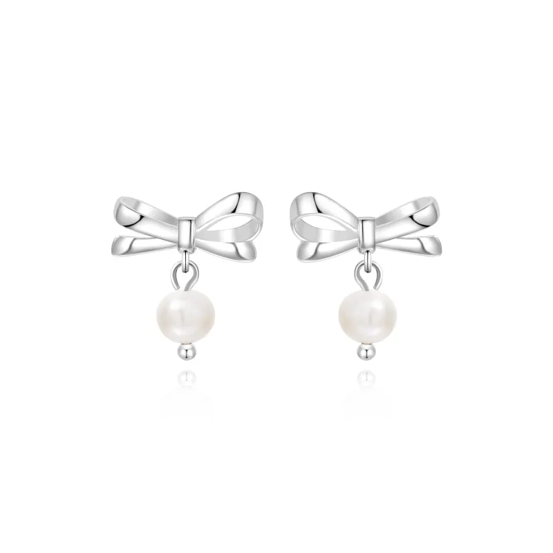 Branded Jewelry S925 Silver Stud Earrings Women's-0