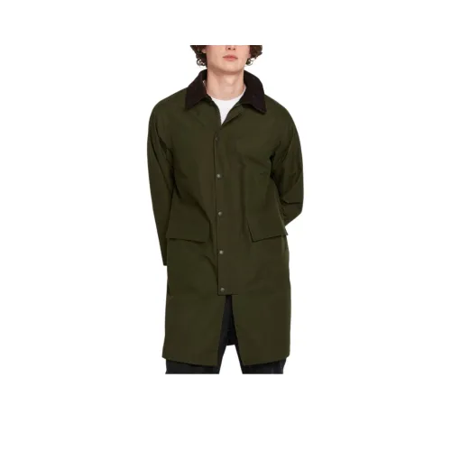 BARBOUR Coats Men Army Green