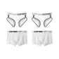Couple's[2 Pack White+2 Pack White]