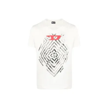 DIESEL T-Shirts Men White