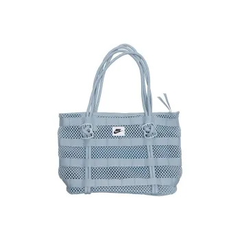 Nike Polyester Tote Bag Shopping Bag Shoulder Bags Small Size Women's Sky Blue