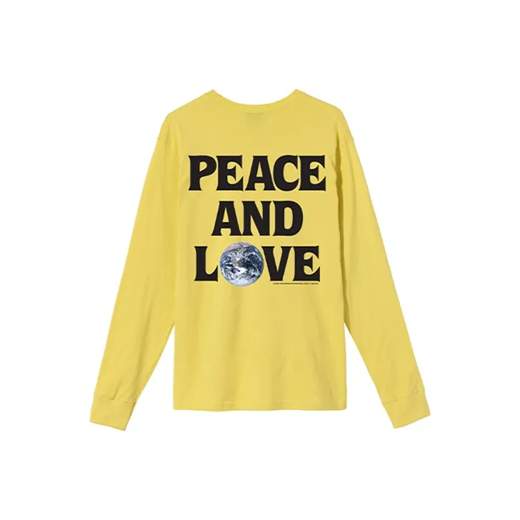 Stussy Spring Weeds Pigment Dyed Long Sleeve Tee-14