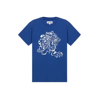 KENZO T-Shirts Men Royal Blue
