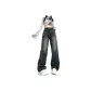 Black Gray 313 Thickened and Fleece-Lined (Pants)