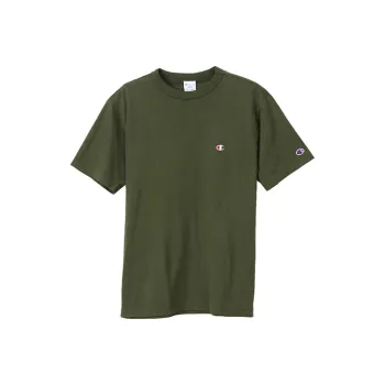 Champion T Shirt Japan Version Unisex Army Green