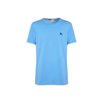 Burberry T Shirt Men's Light Blue