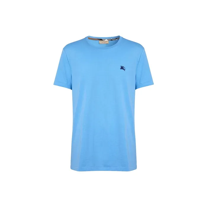Burberry T Shirt Men's Light Blue-0