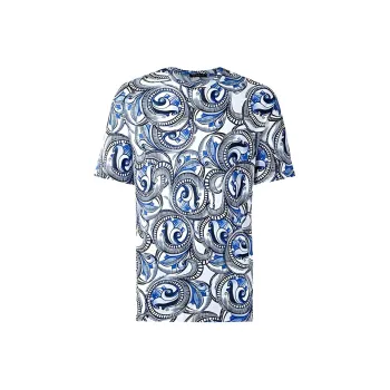 VERSACE T Shirts Men Blue