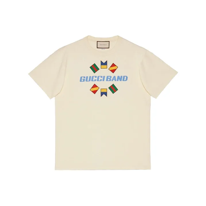 GUCCI Band Print T shirt-0