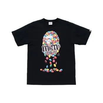 A BATHING APE X M&M's Women'ss Ape Head Tee