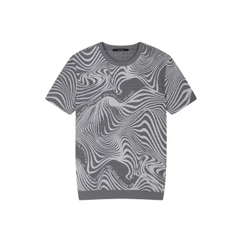 DAVID NAMAN SS22 T Shirt Men's Dark Gray