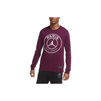 Jordan T Shirt Men's Bordeaux Burgundy