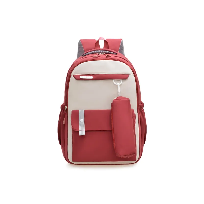 Yalu Nylon Backpack Regular Unisex Blue/Black/Pink/Purple/Red-12