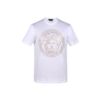 VERSACE Embellished Crewneck T Shirt