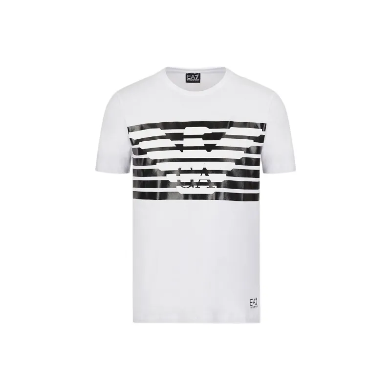 EMPORIO ARMANI EA7 SS22 Regular T-Shirt Men's White-0