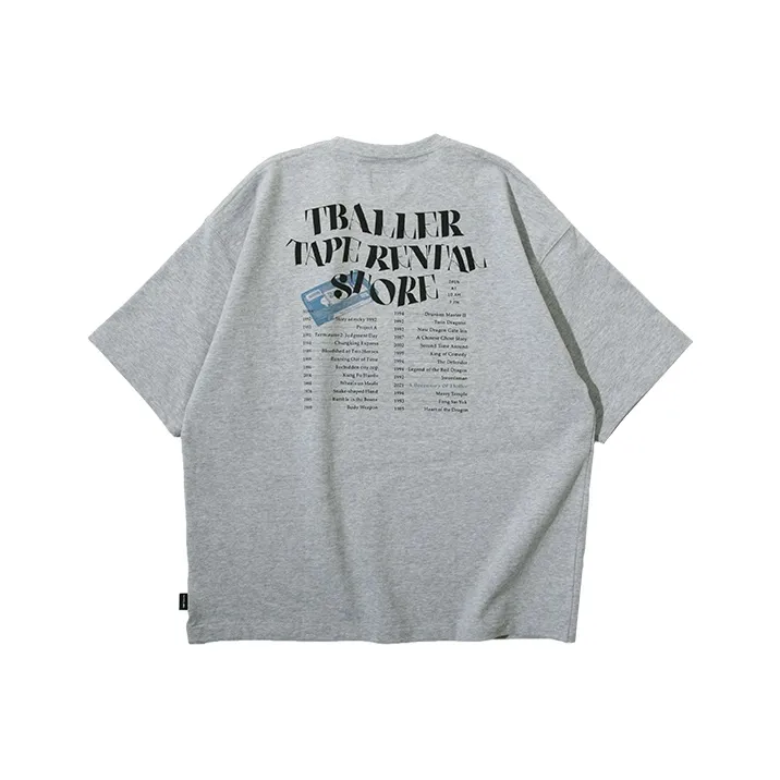 TBALLERBRAND SS22 T-Shirt Unisex Light Gray-0