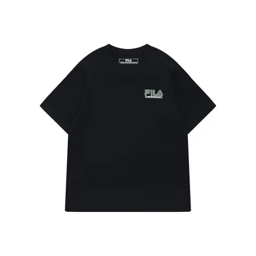 FILA FUSION FILAXWHITE MOUNTAINEERING T Shirt Men's Pitch Black