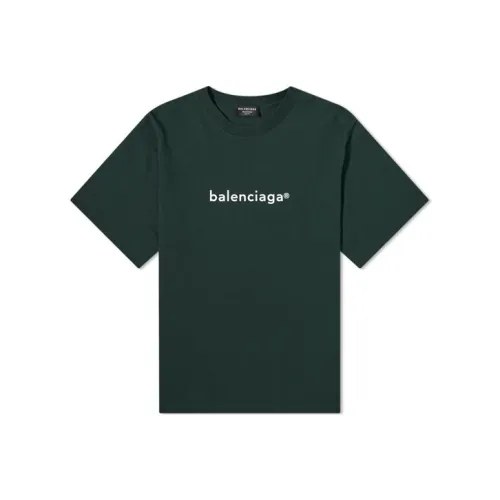 Balenciaga T-Shirt Regular Fit Men's Green
