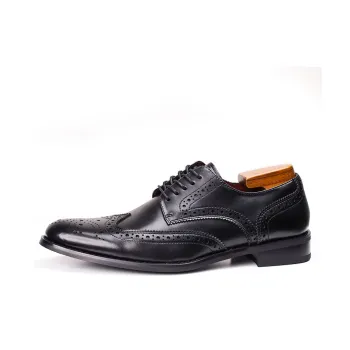 JASONSTAR Carved Derby Shoes Leather Shoes Men's