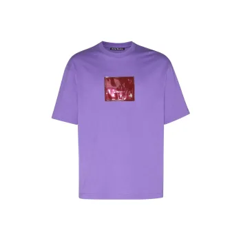Acne Studios Graphic Patch Detailed Crewneck T Shirt