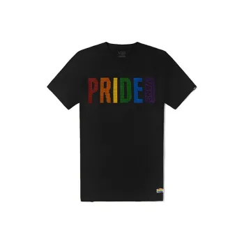 Vans X PRIDE T Shirts Unisex Black