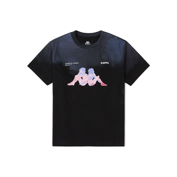 Kappa Reality Mirror Drop Shoulder Sleeve T-Shirt Unisex-0