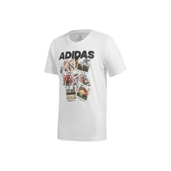 Adidas T Shirts Men White