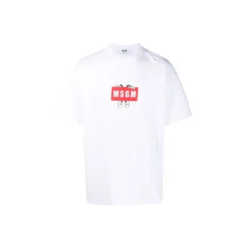 MSGM T Shirts Men White
