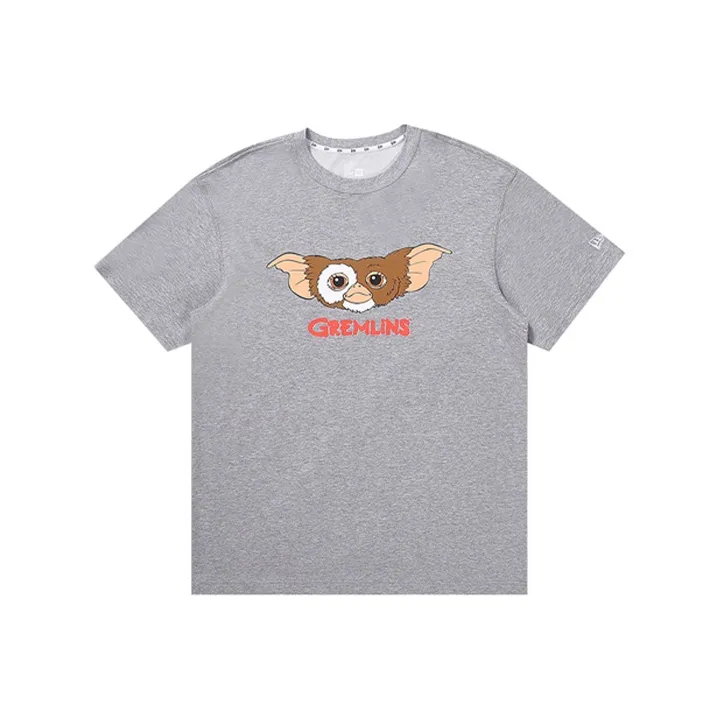 New Era Gremlins Straight T-Shirt Unisex Gray-0