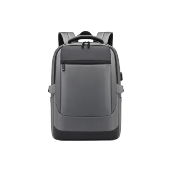 AUNG Waterproof Fabric Backpack Unisex Multicolor