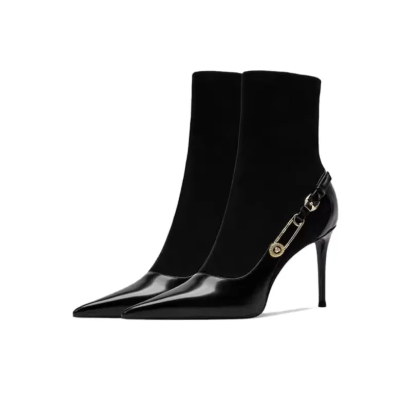Shesrim Ankle Boots Women's Black-1