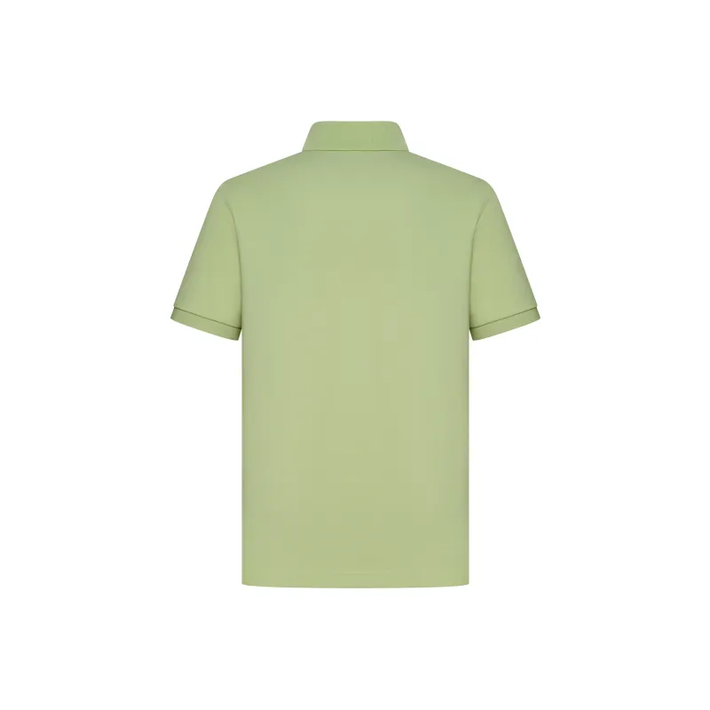 Biyin Leufen Oxygen Bar With Cooling Sensation Cooling Lapel Short Sleeved Polo Shirt Men's-11