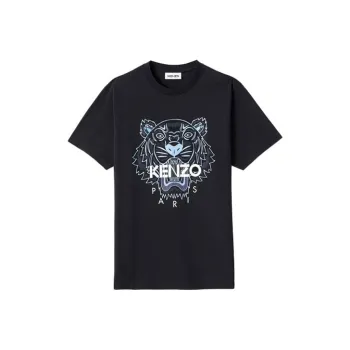 KENZO Men's Classic Tiger T Shirt Black