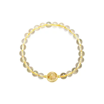 Jodie&Kevin Natural Citrine Bracelets Women's