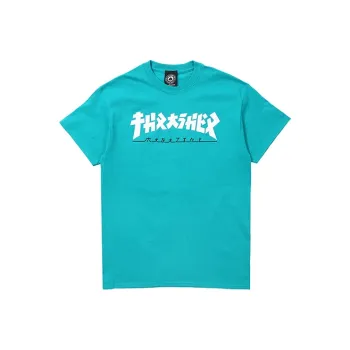 Thrasher T Shirt US Version Unisex Emerald Green
