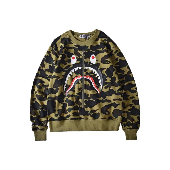 Bape Color Camo Shark Crewneck-3
