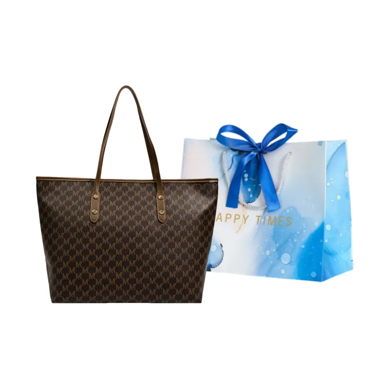 ROUNDOT PU Tote Bag Shopping Bag Shoulder Bags Women's Multicolor-14