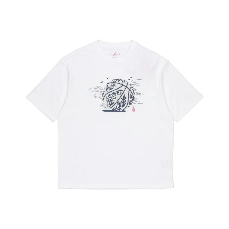 Jordan T Shirts Men White-0