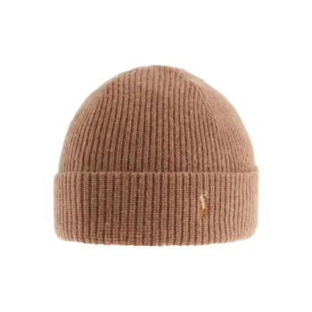 Polo Ralph Lauren Wool Beanies Unisex Brown
