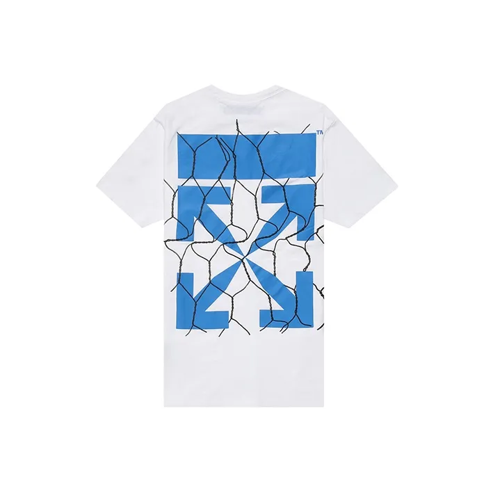 OFF WHITE Slim Fit Fence Arrows T Shirt-0
